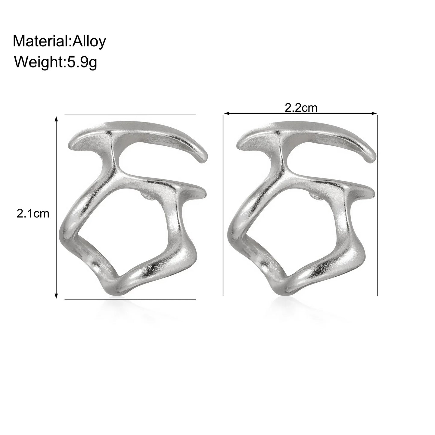 Fashion Party Clip Earrings