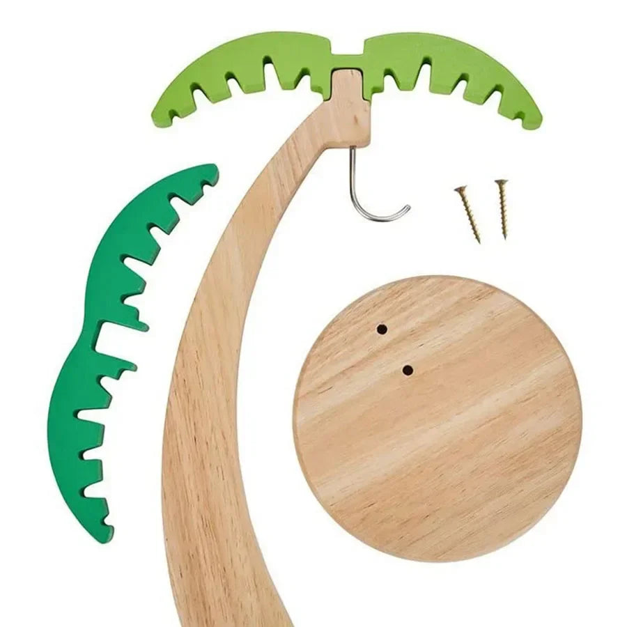 Wooden Banana Hanging Rack