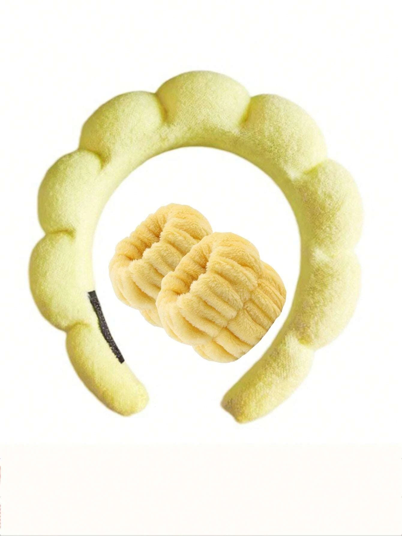 Soft Headband & Wristband Set