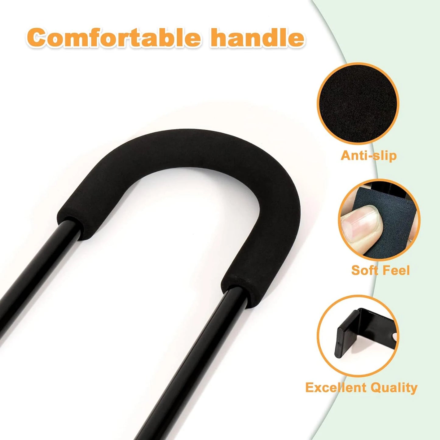 Kids Bike Training Handle – Parent Push Bar for Balance & Safety