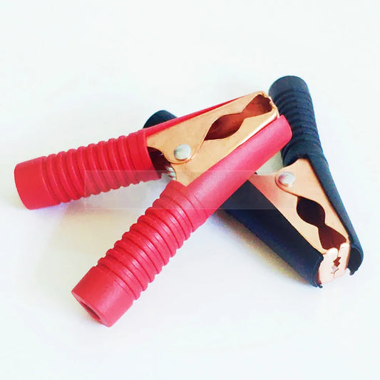 Red & Black Battery Alligator Clips