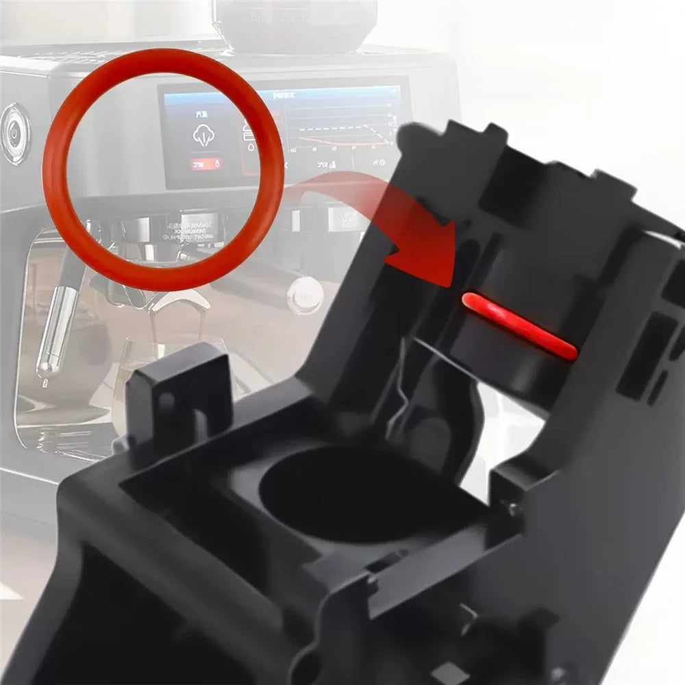 15-Piece Silicone O-Ring Seal Kit for Coffee Machines