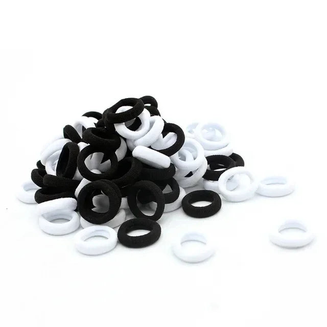 Rainbow Nylon Hair Ties – 200PCS