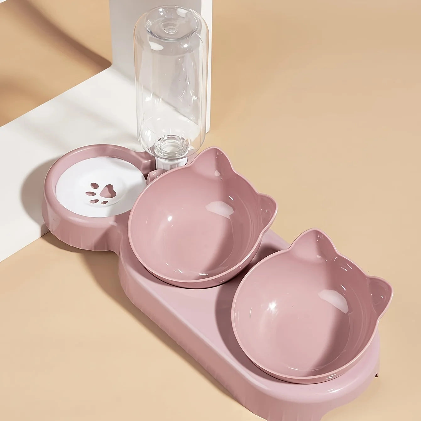 Ergonomic 3-in-1 Pet Bowls
