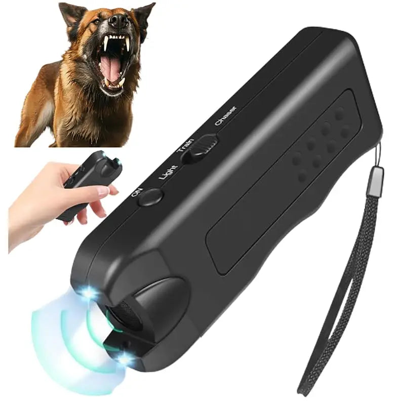 Portable Ultrasonic Dog Repeller & Anti-Barking Trainer