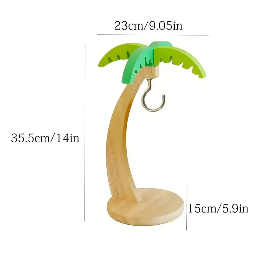 Wooden Banana Hanging Rack