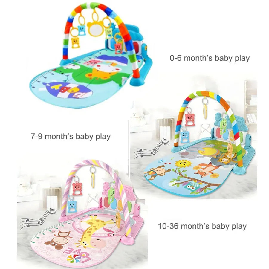 Piano Keyboard Activity Rug