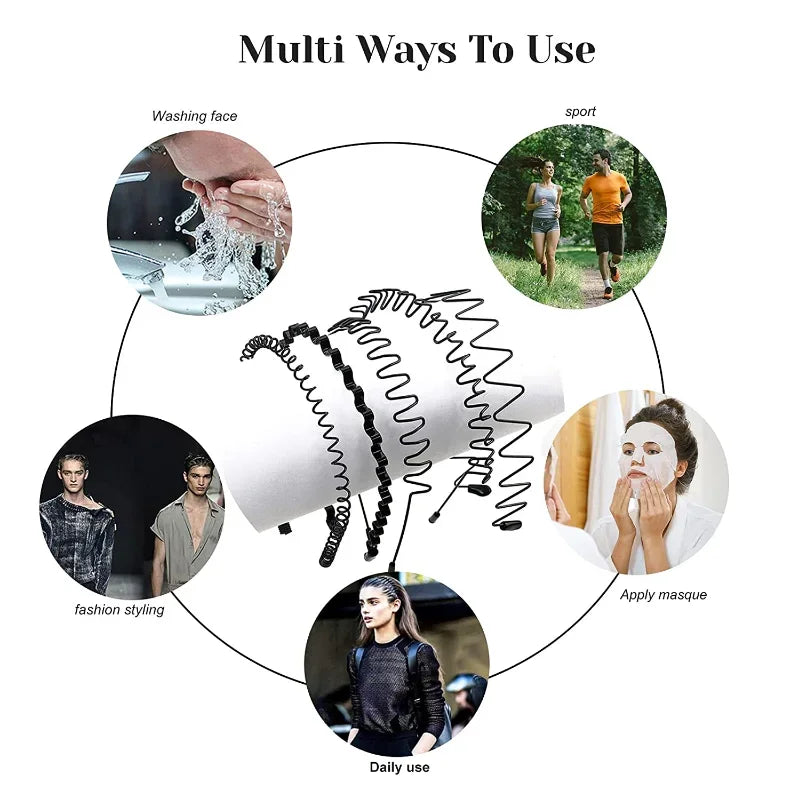 Black Metal Hairband