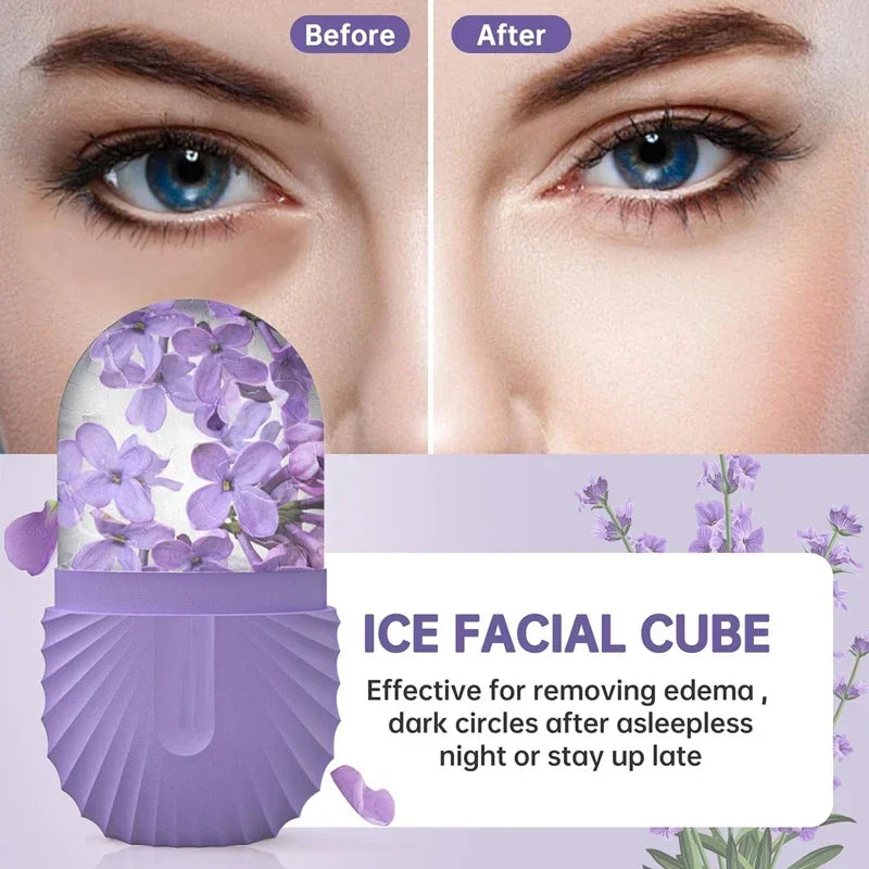 Silicone Ice Facial Roller