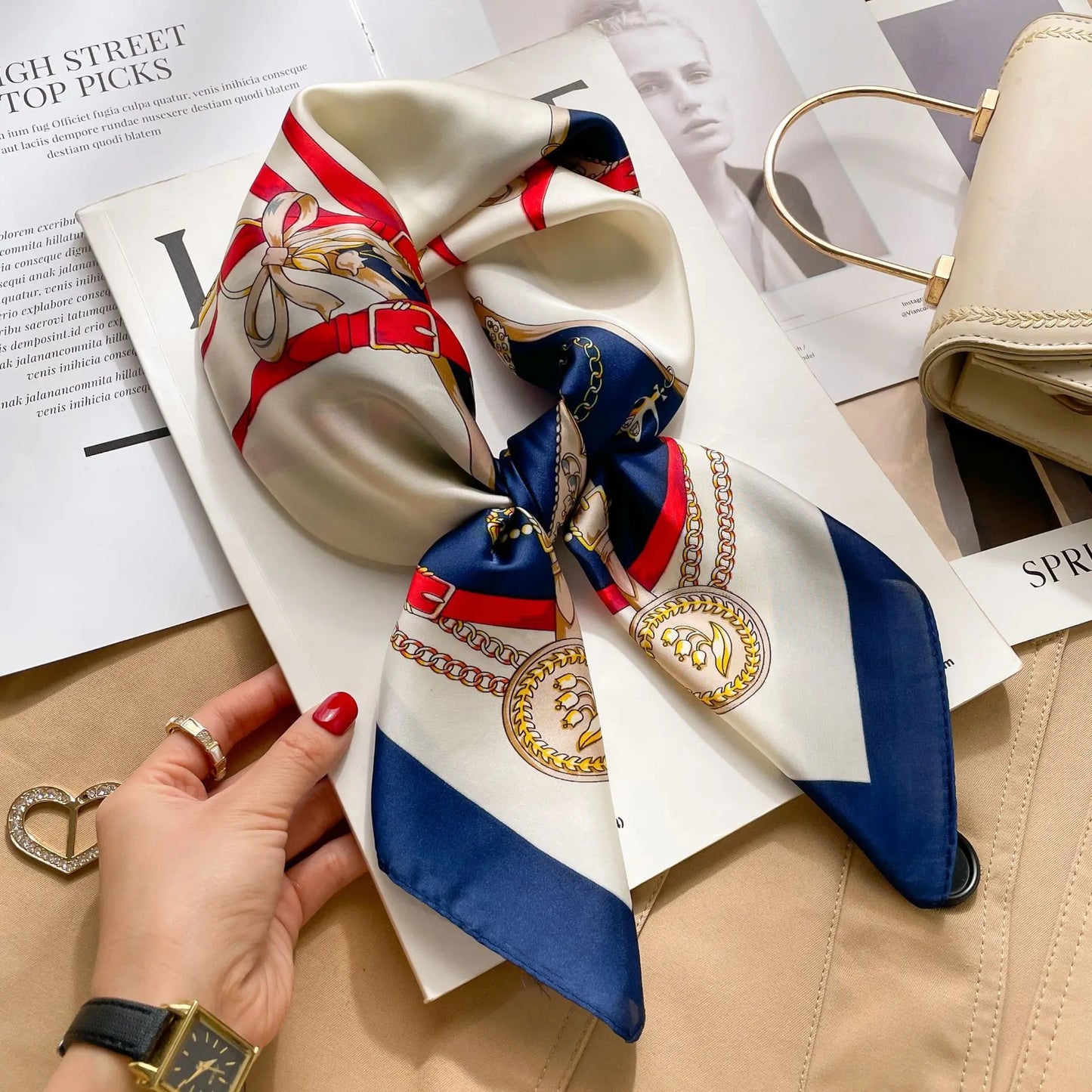 Fashionable Women’s Bandana Scar