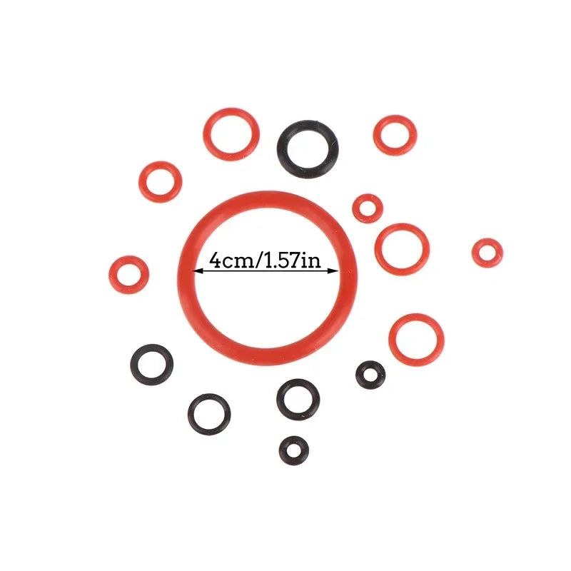 15-Piece Silicone O-Ring Seal Kit for Coffee Machines