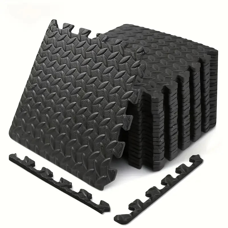 16-Piece Non-Slip Fitness Mat