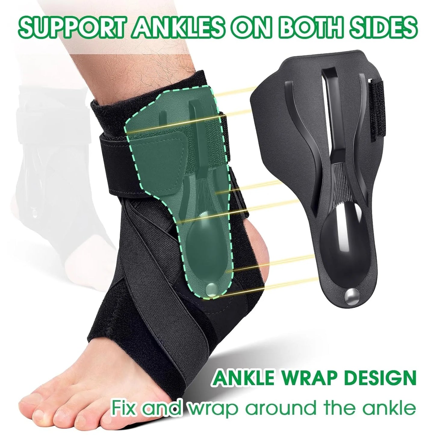 X-Strap Ankle Support Brace