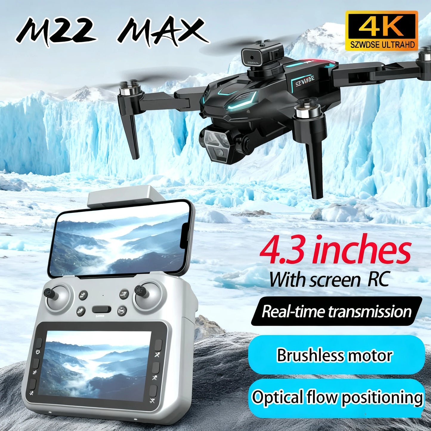 M22 MAX Professional 4K Drone