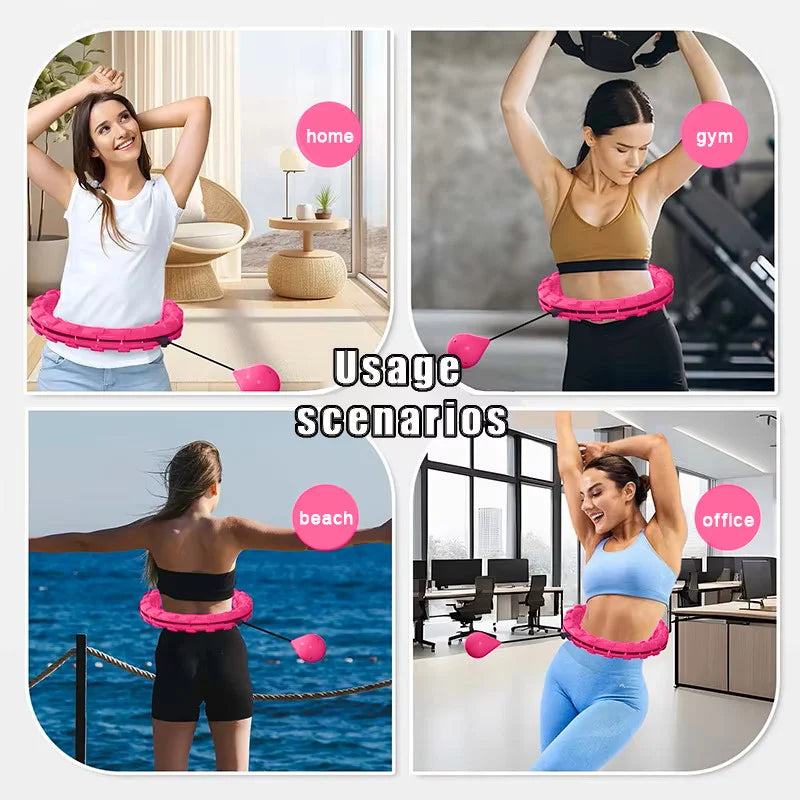 Adjustable Weighted Smart Hoop