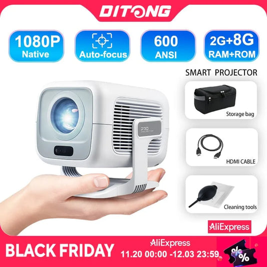 DITONG X3Plus Home Cinema Projector