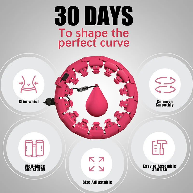 Adjustable Weighted Smart Hoop