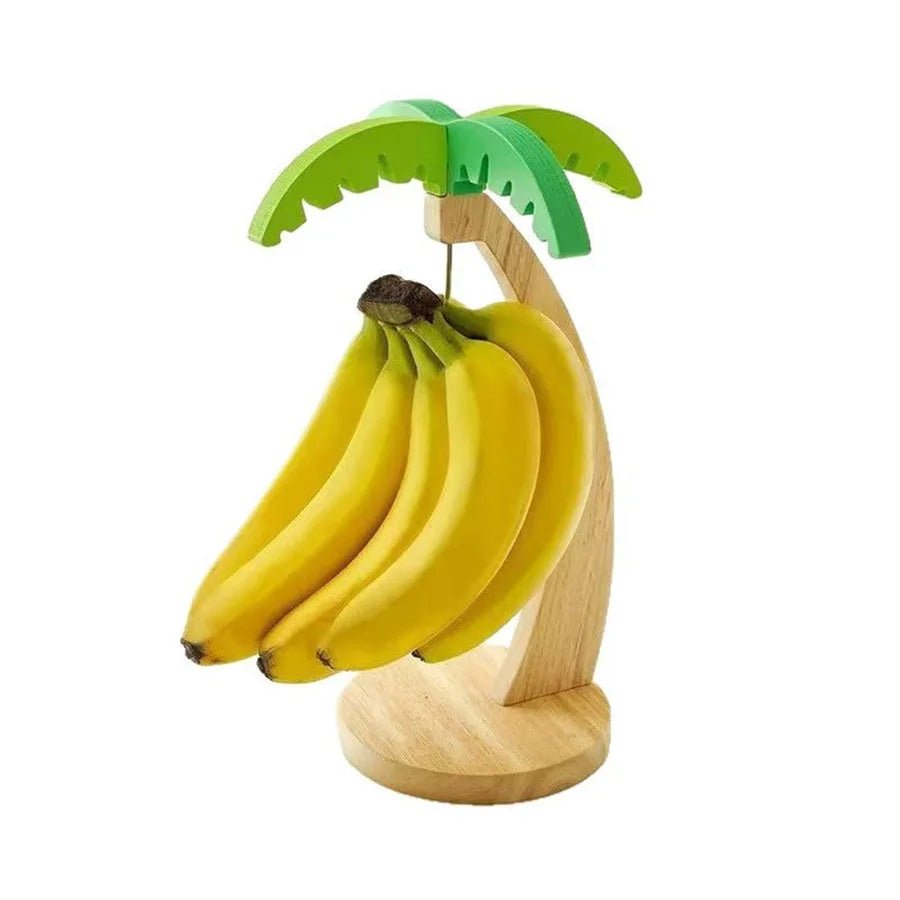 Wooden Banana Hanging Rack