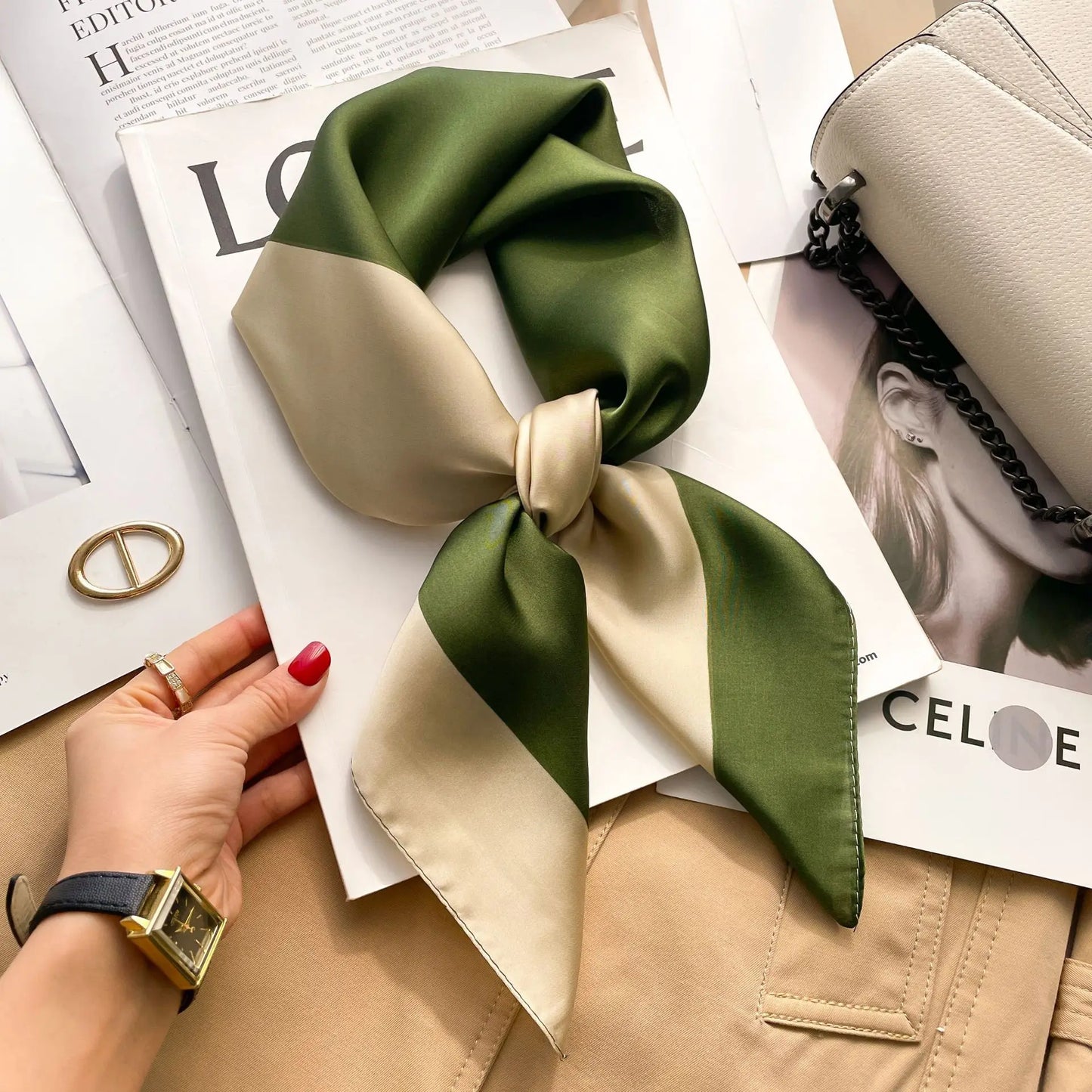 Fashionable Women’s Bandana Scar