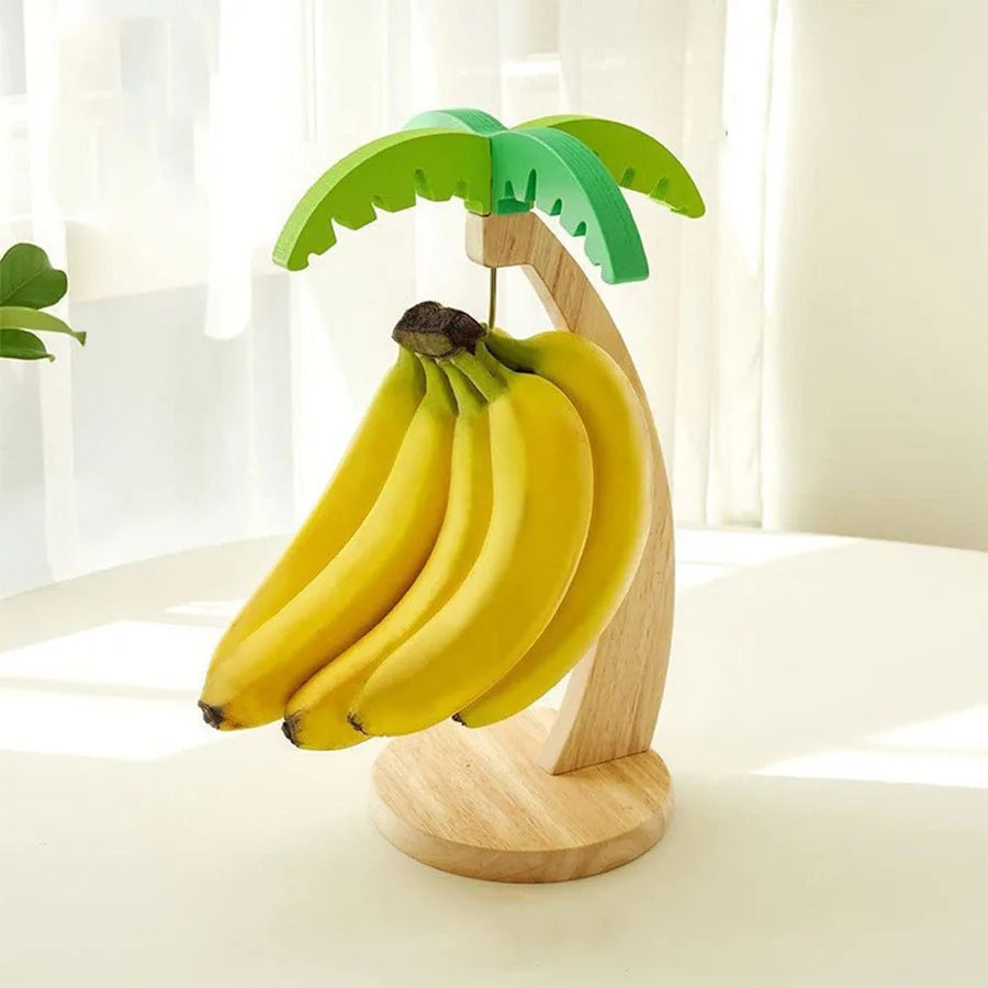 Wooden Banana Hanging Rack