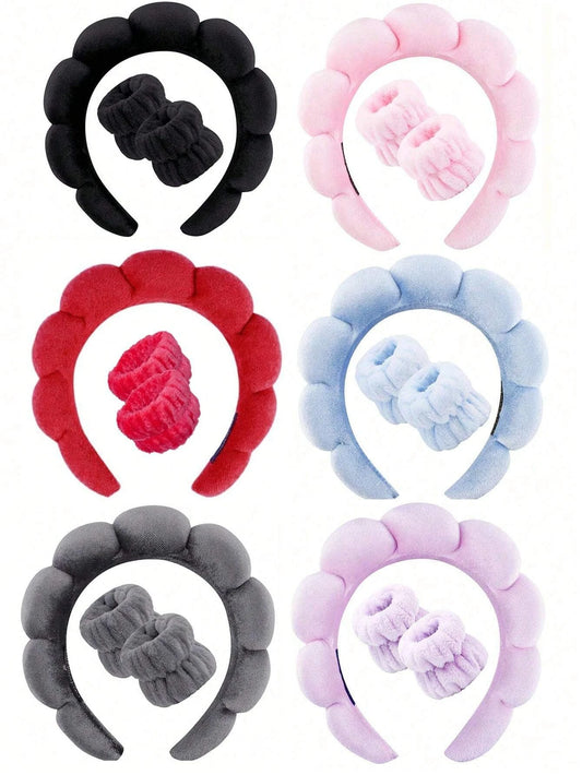 Soft Headband & Wristband Set