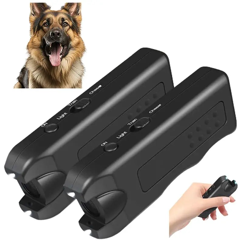 Portable Ultrasonic Dog Repeller & Anti-Barking Trainer