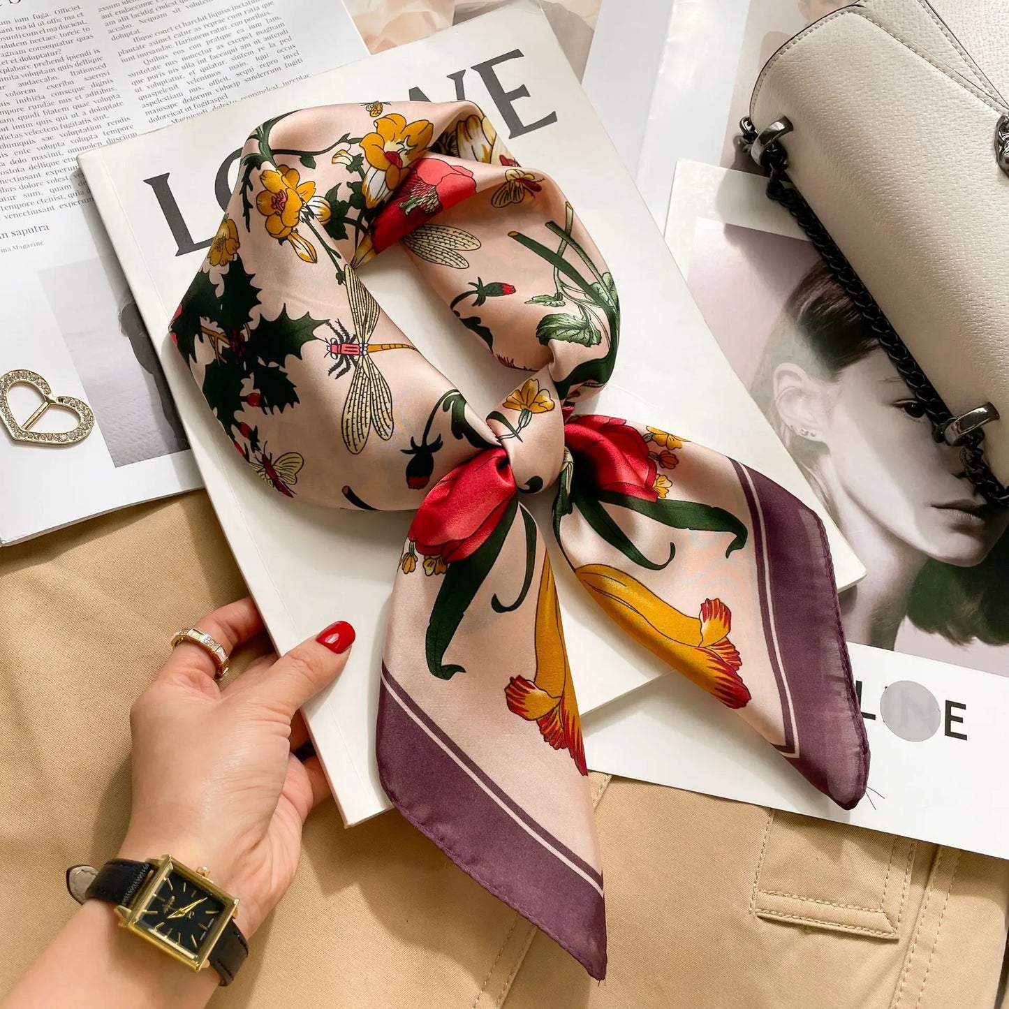 Fashionable Women’s Bandana Scar