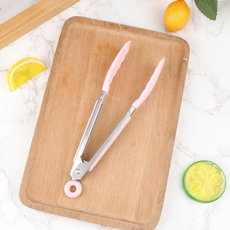 Silicone BBQ Grilling Tong