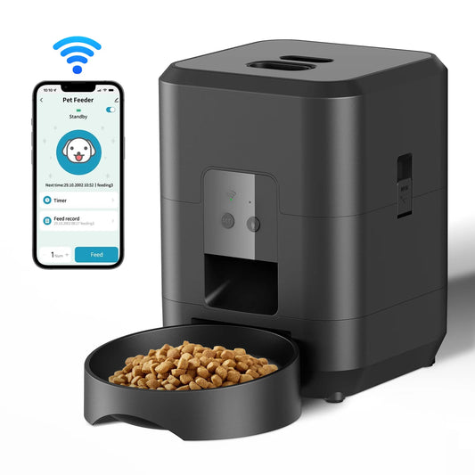 Automatic Smart Pet Feeder with Timer for Cats & Dogs