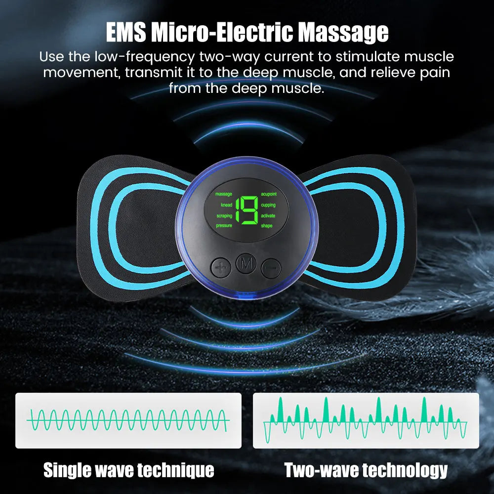Portable EMS Neck Massager